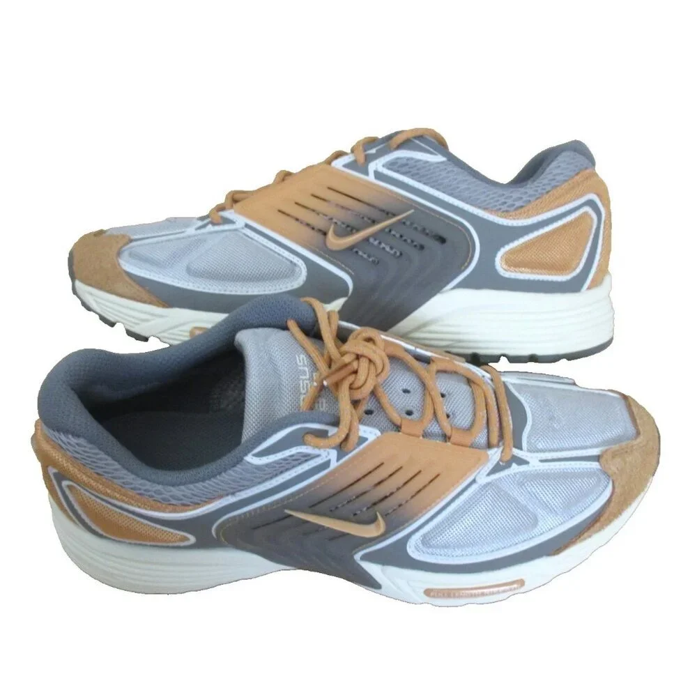 Nike Men's Air Pegasus Wave PRM Running Shoes Grey Copper Moon Sizes NIB